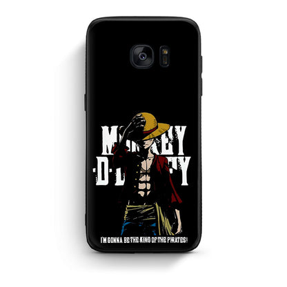 samsung s7 Pirate King θήκη από τη Smartfits με σχέδιο στο πίσω μέρος και μαύρο περίβλημα | Smartphone case with colorful back and black bezels by Smartfits