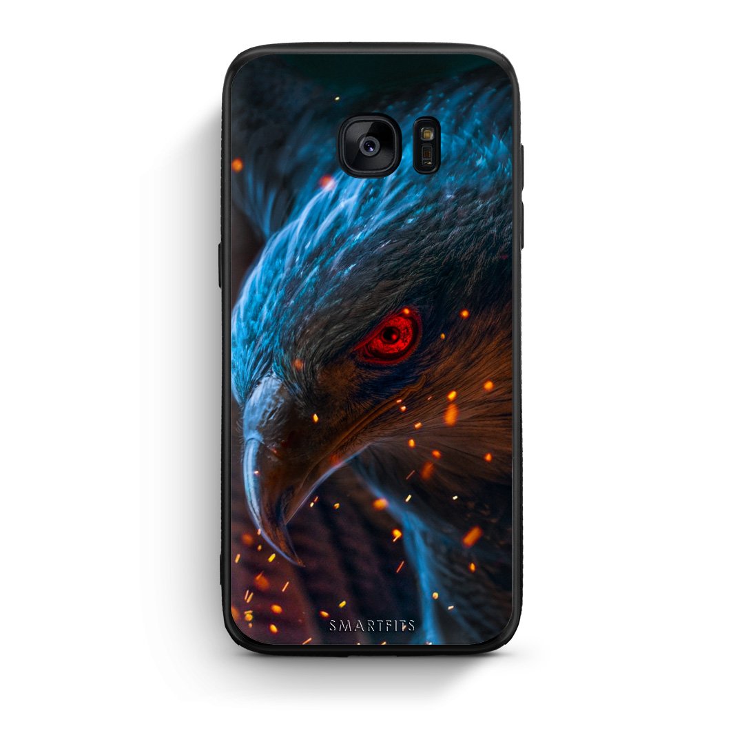 4 - samsung s7 edge Eagle PopArt case, cover, bumper