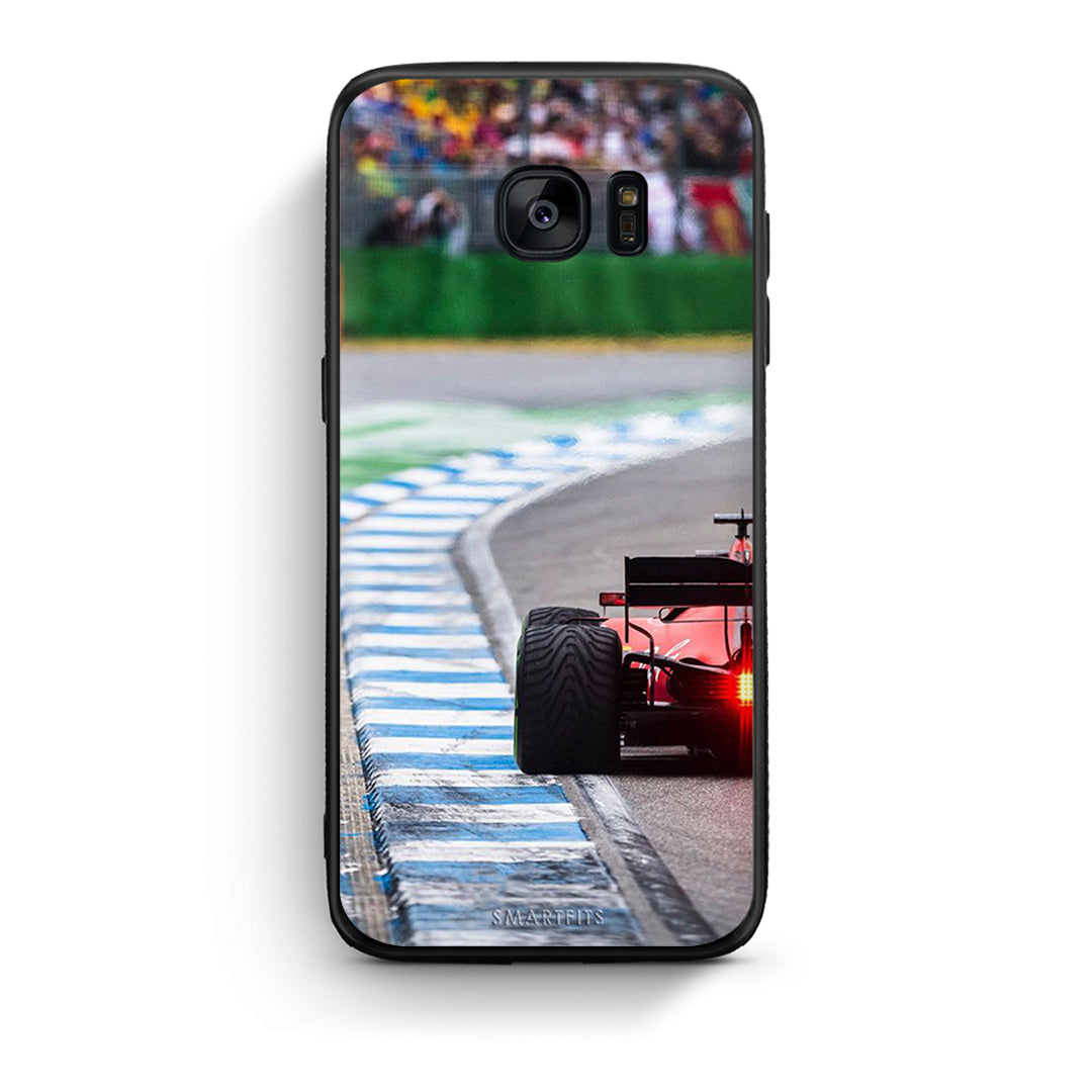 samsung s7 edge Racing Vibes θήκη από τη Smartfits με σχέδιο στο πίσω μέρος και μαύρο περίβλημα | Smartphone case with colorful back and black bezels by Smartfits