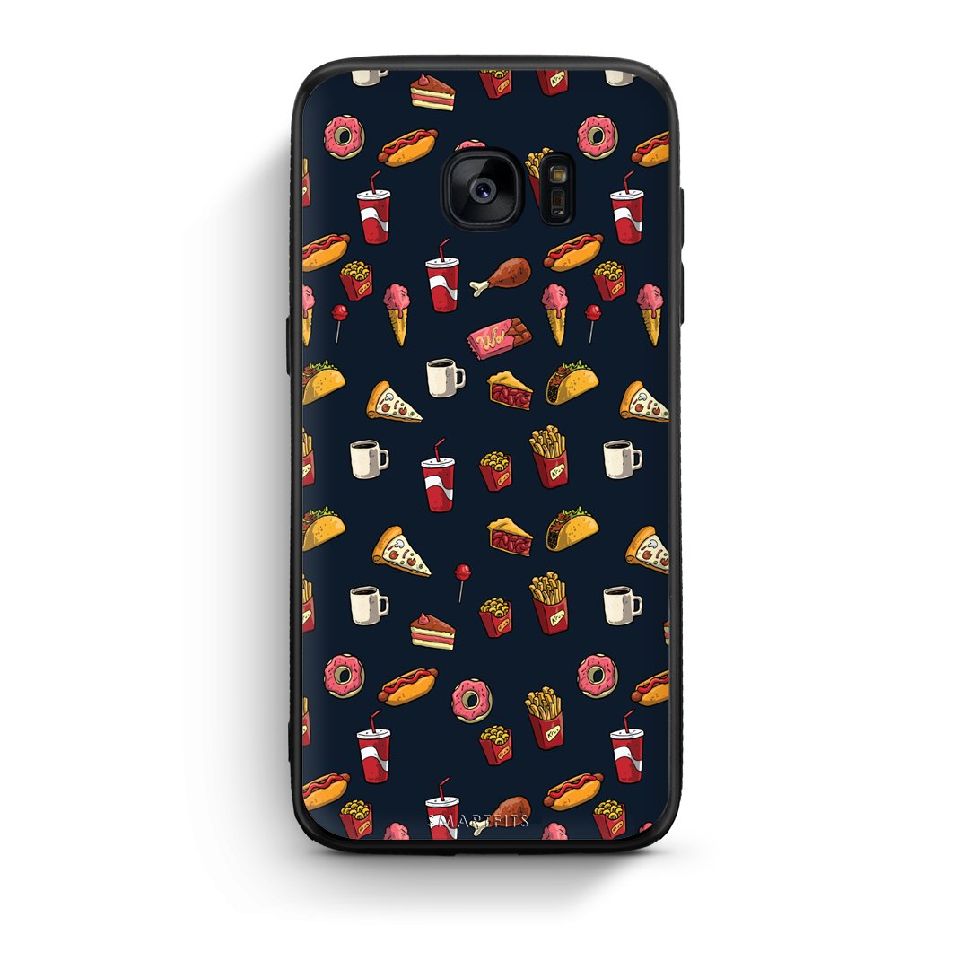 118 - samsung galaxy s7 Hungry Random case, cover, bumper