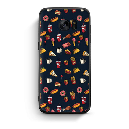 118 - samsung galaxy s7 edge Hungry Random case, cover, bumper