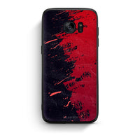 Thumbnail for samsung s7 edge Red Paint Θήκη Αγίου Βαλεντίνου από τη Smartfits με σχέδιο στο πίσω μέρος και μαύρο περίβλημα | Smartphone case with colorful back and black bezels by Smartfits