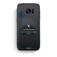 Thumbnail for samsung s7 Sensitive Content θήκη από τη Smartfits με σχέδιο στο πίσω μέρος και μαύρο περίβλημα | Smartphone case with colorful back and black bezels by Smartfits