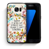 Thumbnail for Θήκη Samsung S7 Edge Stress Over από τη Smartfits με σχέδιο στο πίσω μέρος και μαύρο περίβλημα | Samsung S7 Edge Stress Over case with colorful back and black bezels