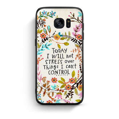 samsung s7 edge Stress Over θήκη από τη Smartfits με σχέδιο στο πίσω μέρος και μαύρο περίβλημα | Smartphone case with colorful back and black bezels by Smartfits