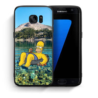 Thumbnail for Θήκη Samsung S7 Edge Summer Happiness από τη Smartfits με σχέδιο στο πίσω μέρος και μαύρο περίβλημα | Samsung S7 Edge Summer Happiness case with colorful back and black bezels
