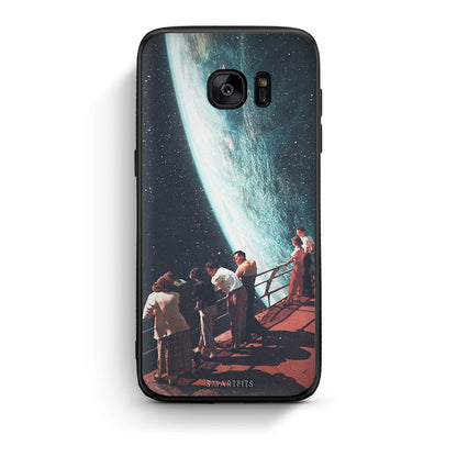 samsung s7 edge Surreal View θήκη από τη Smartfits με σχέδιο στο πίσω μέρος και μαύρο περίβλημα | Smartphone case with colorful back and black bezels by Smartfits