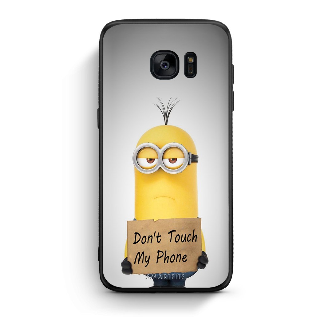 4 - samsung s7 Minion Text case, cover, bumper