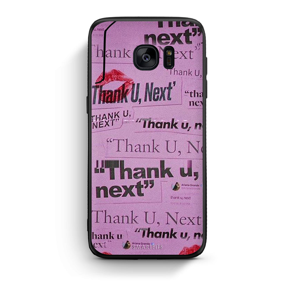samsung s7 Thank You Next Θήκη Αγίου Βαλεντίνου από τη Smartfits με σχέδιο στο πίσω μέρος και μαύρο περίβλημα | Smartphone case with colorful back and black bezels by Smartfits