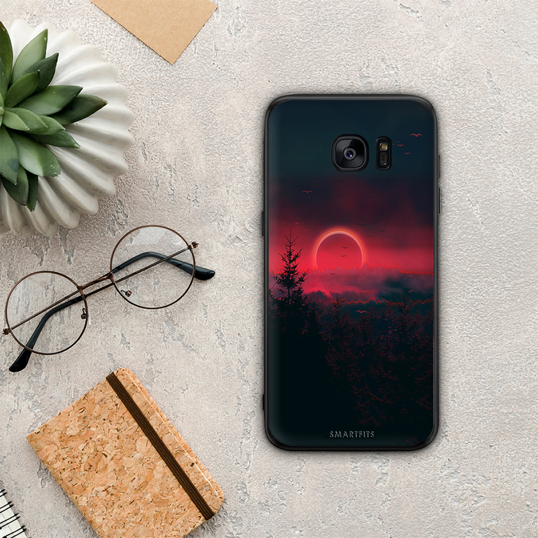 Tropic Sunset - Samsung Galaxy S7 Edge θήκη