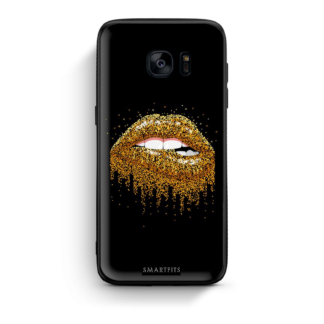 4 - samsung s7 edge Golden Valentine case, cover, bumper