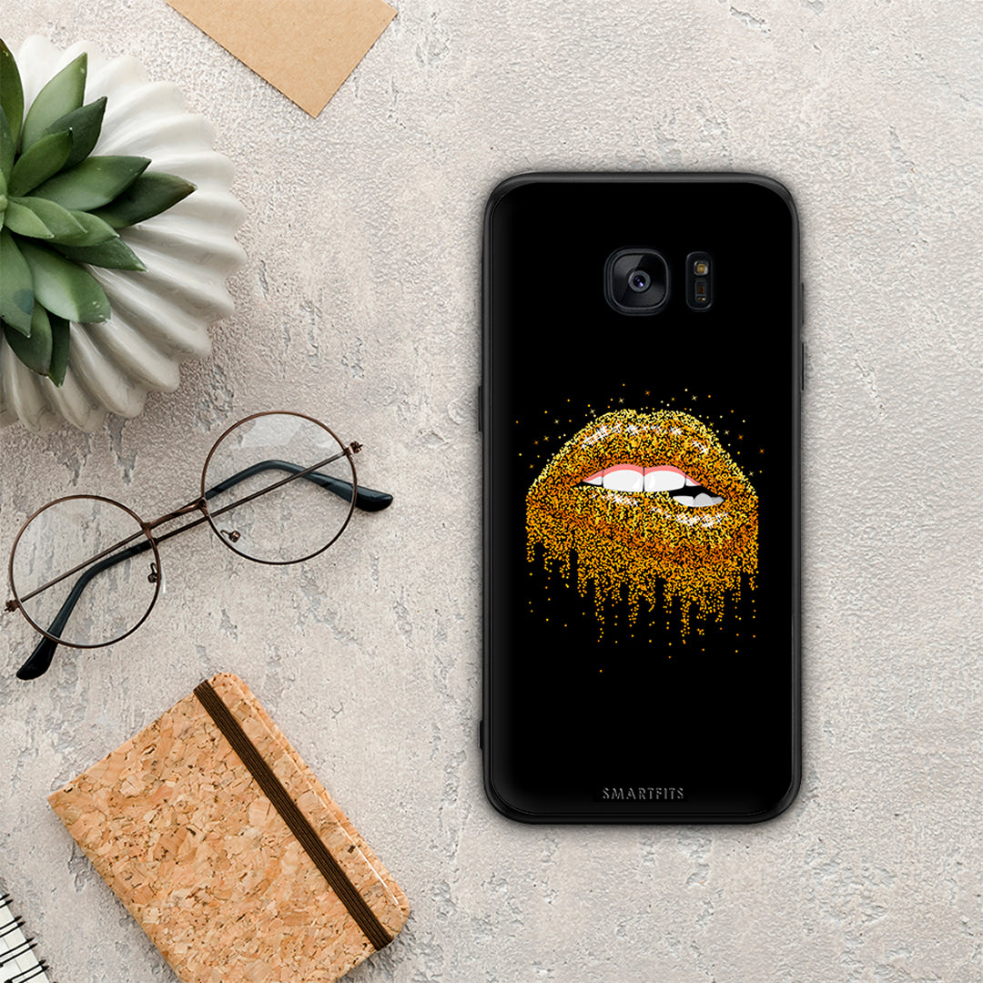 Valentine Golden - Samsung Galaxy S7 θήκη