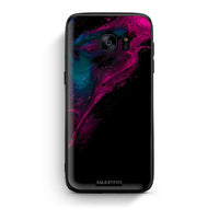 Thumbnail for 4 - samsung s7 Pink Black Watercolor case, cover, bumper