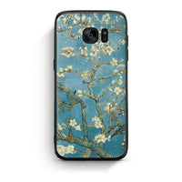 Thumbnail for samsung s7 White Blossoms θήκη από τη Smartfits με σχέδιο στο πίσω μέρος και μαύρο περίβλημα | Smartphone case with colorful back and black bezels by Smartfits