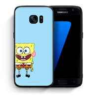 Thumbnail for Θήκη Samsung S7 Friends Bob από τη Smartfits με σχέδιο στο πίσω μέρος και μαύρο περίβλημα | Samsung S7 Friends Bob case with colorful back and black bezels