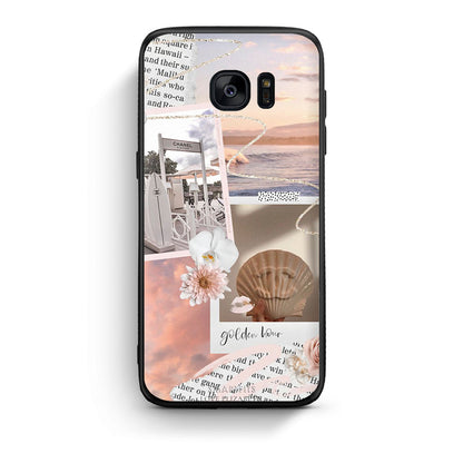 samsung s7 Golden Hour Θήκη Αγίου Βαλεντίνου από τη Smartfits με σχέδιο στο πίσω μέρος και μαύρο περίβλημα | Smartphone case with colorful back and black bezels by Smartfits