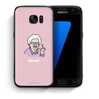 Thumbnail for Θήκη Samsung S7 Mood PopArt από τη Smartfits με σχέδιο στο πίσω μέρος και μαύρο περίβλημα | Samsung S7 Mood PopArt case with colorful back and black bezels