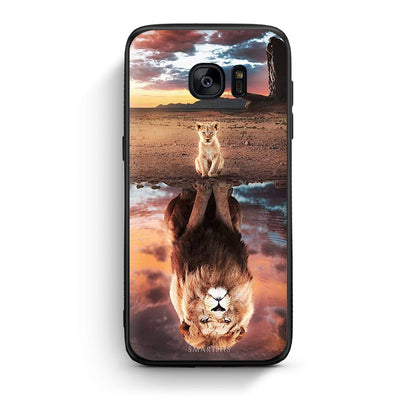 samsung s7 Sunset Dreams Θήκη Αγίου Βαλεντίνου από τη Smartfits με σχέδιο στο πίσω μέρος και μαύρο περίβλημα | Smartphone case with colorful back and black bezels by Smartfits