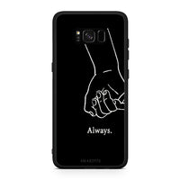 Thumbnail for Samsung S8+ Always & Forever 1 Θήκη Αγίου Βαλεντίνου από τη Smartfits με σχέδιο στο πίσω μέρος και μαύρο περίβλημα | Smartphone case with colorful back and black bezels by Smartfits