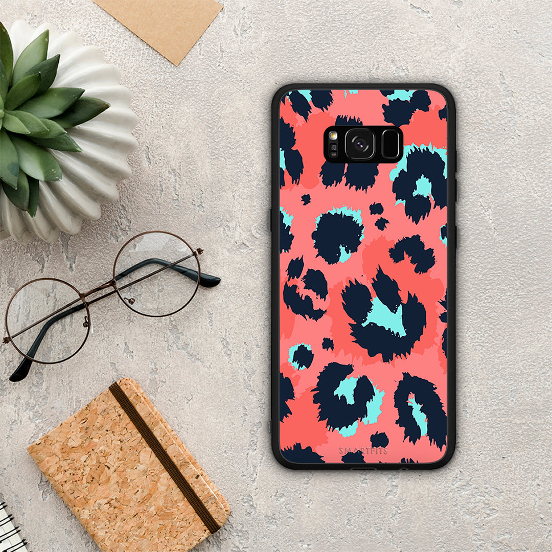 Animal Pink Leopard - Samsung Galaxy S8+ θήκη