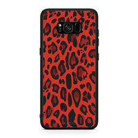 Thumbnail for 4 - Samsung S8+ Red Leopard Animal case, cover, bumper