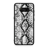 Thumbnail for 24 - Samsung S8+ White Snake Animal case, cover, bumper