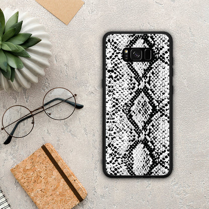 Animal White Snake - Samsung Galaxy S8+ θήκη