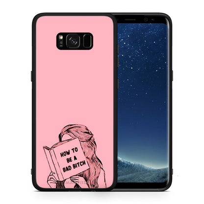 Θήκη Samsung S8+ Bad Bitch από τη Smartfits με σχέδιο στο πίσω μέρος και μαύρο περίβλημα | Samsung S8+ Bad Bitch case with colorful back and black bezels