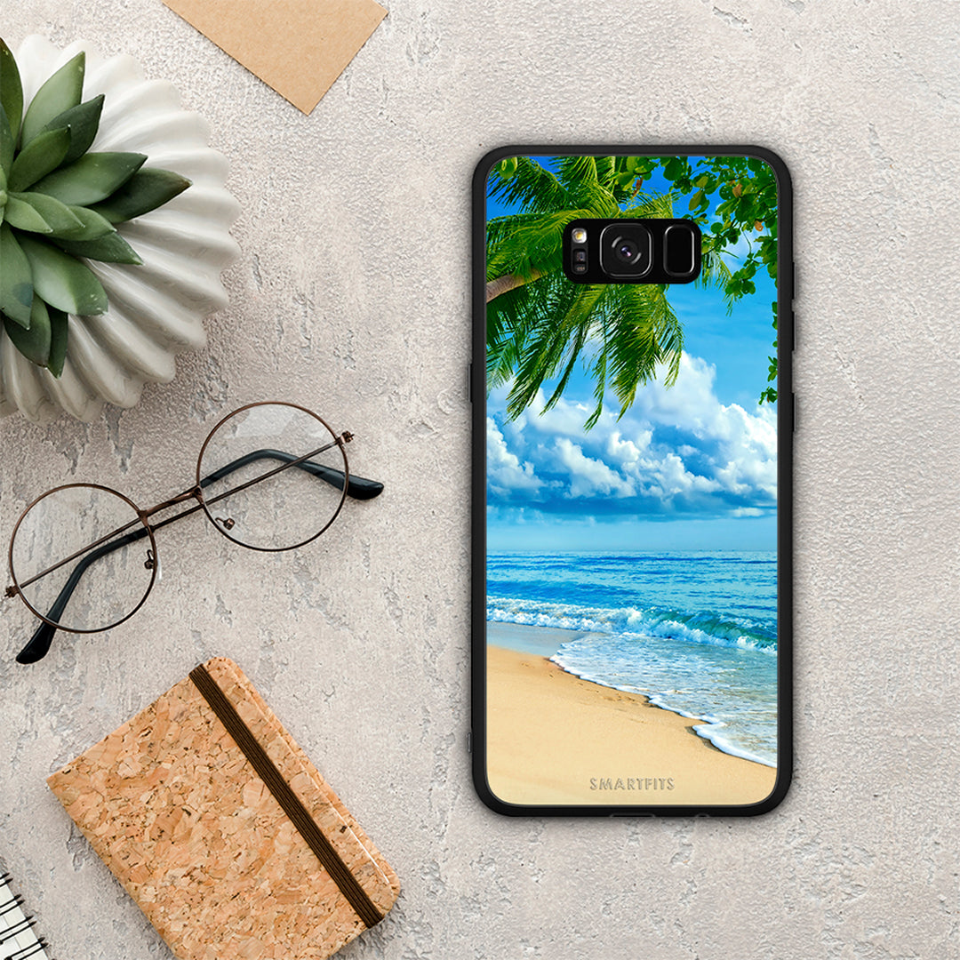Beautiful Beach - Samsung Galaxy S8+ θήκη