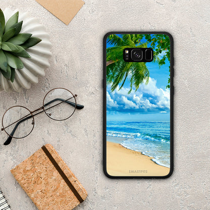 Beautiful Beach - Samsung Galaxy S8+ θήκη