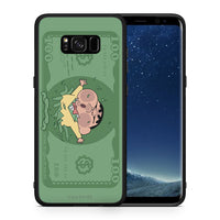 Thumbnail for Θήκη Αγίου Βαλεντίνου Samsung S8+ Big Money από τη Smartfits με σχέδιο στο πίσω μέρος και μαύρο περίβλημα | Samsung S8+ Big Money case with colorful back and black bezels