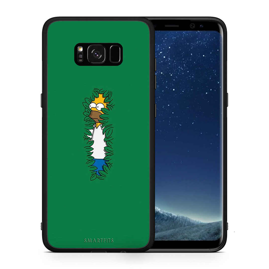 Θήκη Αγίου Βαλεντίνου Samsung S8 Bush Man από τη Smartfits με σχέδιο στο πίσω μέρος και μαύρο περίβλημα | Samsung S8 Bush Man case with colorful back and black bezels