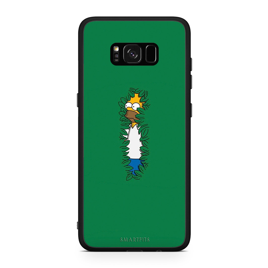 Samsung S8+ Bush Man Θήκη Αγίου Βαλεντίνου από τη Smartfits με σχέδιο στο πίσω μέρος και μαύρο περίβλημα | Smartphone case with colorful back and black bezels by Smartfits