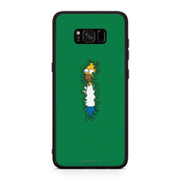 Thumbnail for Samsung S8+ Bush Man Θήκη Αγίου Βαλεντίνου από τη Smartfits με σχέδιο στο πίσω μέρος και μαύρο περίβλημα | Smartphone case with colorful back and black bezels by Smartfits