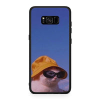 Thumbnail for Samsung S8+ Cat Diva θήκη από τη Smartfits με σχέδιο στο πίσω μέρος και μαύρο περίβλημα | Smartphone case with colorful back and black bezels by Smartfits