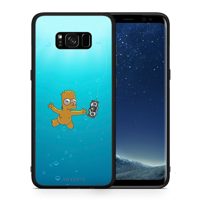 Θήκη Samsung S8 Chasing Money από τη Smartfits με σχέδιο στο πίσω μέρος και μαύρο περίβλημα | Samsung S8 Chasing Money case with colorful back and black bezels