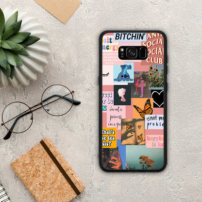 Collage Bitchin - Samsung Galaxy S8 θήκη