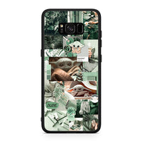 Thumbnail for Samsung S8+ Collage Dude Θήκη Αγίου Βαλεντίνου από τη Smartfits με σχέδιο στο πίσω μέρος και μαύρο περίβλημα | Smartphone case with colorful back and black bezels by Smartfits
