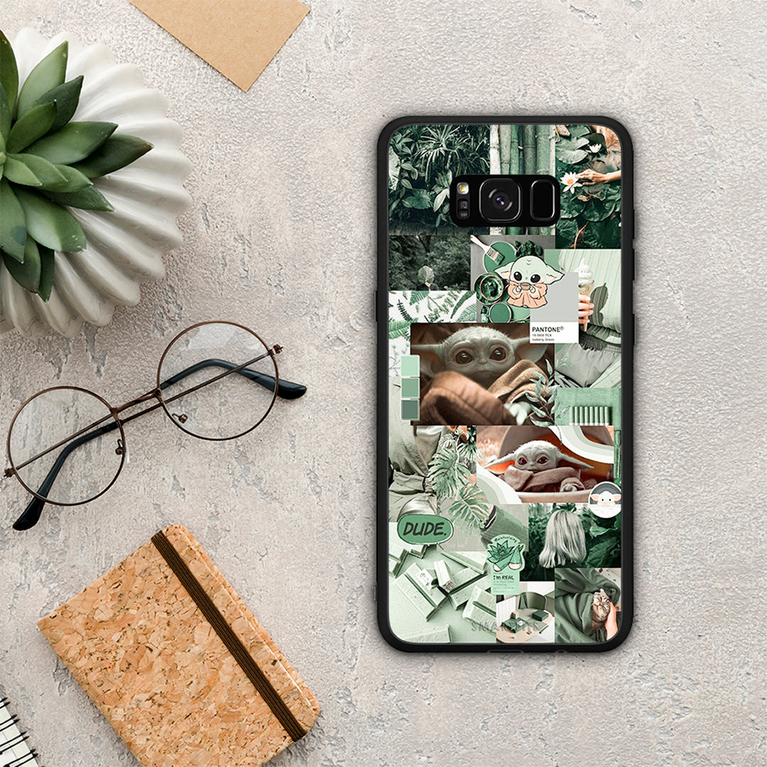 Collage Dude - Samsung Galaxy S8+ θήκη