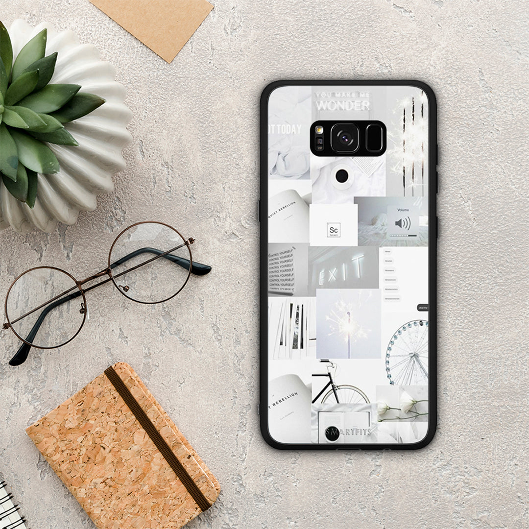 Collage Make Me Wonder - Samsung Galaxy S8+ θήκη