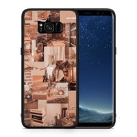 Thumbnail for Θήκη Αγίου Βαλεντίνου Samsung S8+ Collage You Can από τη Smartfits με σχέδιο στο πίσω μέρος και μαύρο περίβλημα | Samsung S8+ Collage You Can case with colorful back and black bezels