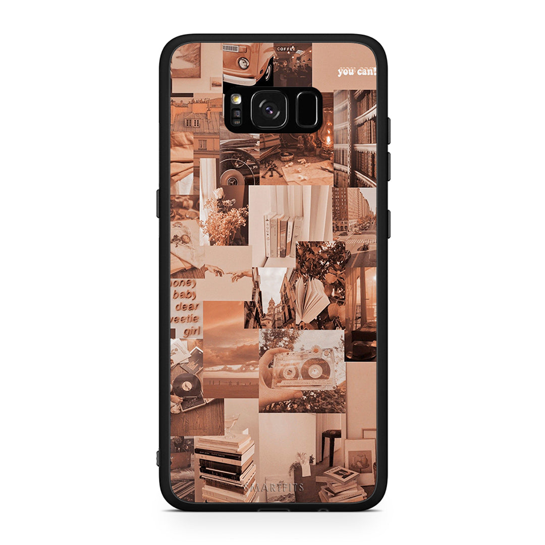 Samsung S8+ Collage You Can Θήκη Αγίου Βαλεντίνου από τη Smartfits με σχέδιο στο πίσω μέρος και μαύρο περίβλημα | Smartphone case with colorful back and black bezels by Smartfits
