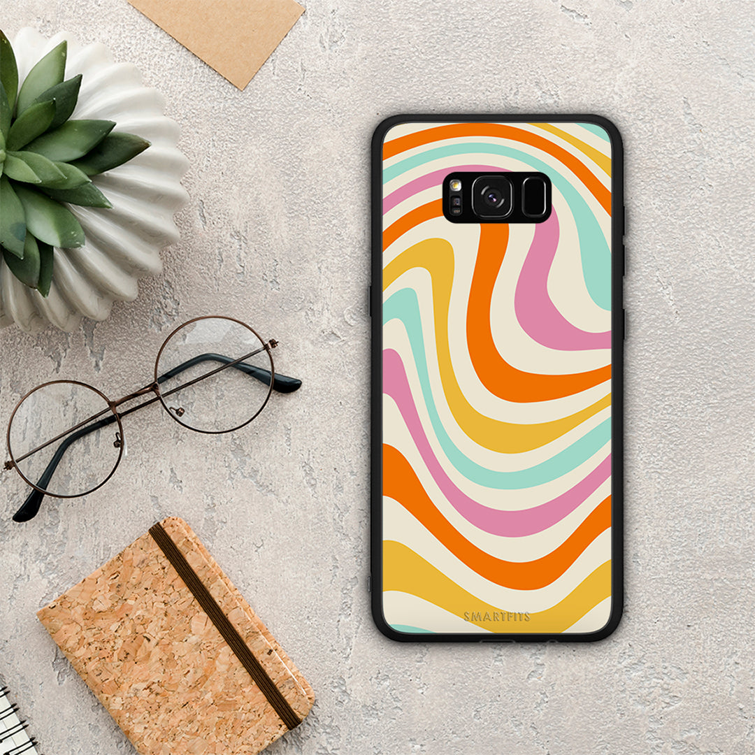 Colourful Waves - Samsung Galaxy S8+ θήκη