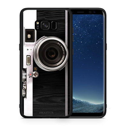 Θήκη Samsung S8+ Emily In Paris από τη Smartfits με σχέδιο στο πίσω μέρος και μαύρο περίβλημα | Samsung S8+ Emily In Paris case with colorful back and black bezels