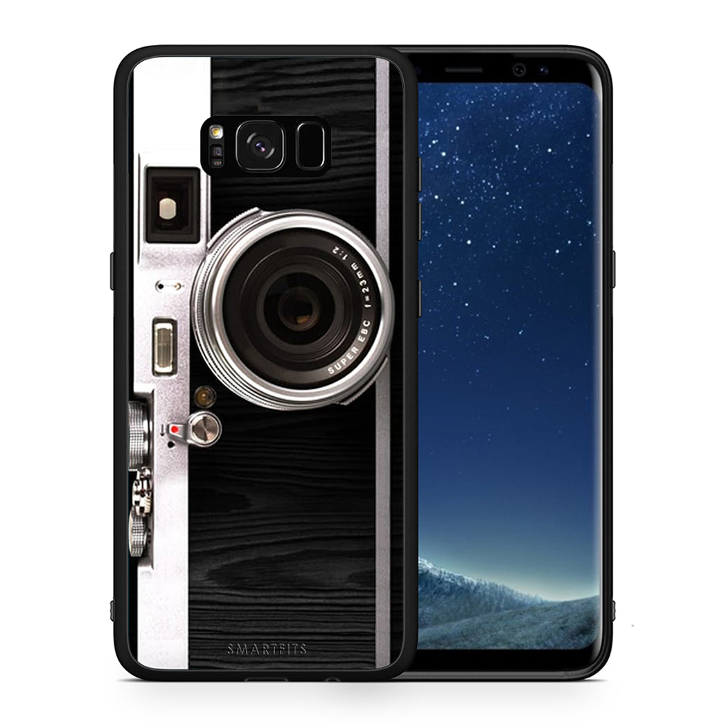 Θήκη Samsung S8 Emily In Paris από τη Smartfits με σχέδιο στο πίσω μέρος και μαύρο περίβλημα | Samsung S8 Emily In Paris case with colorful back and black bezels