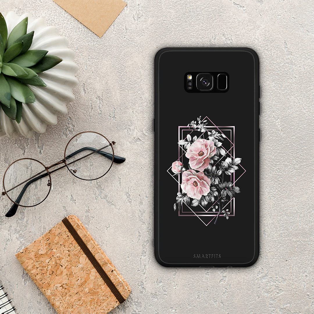 Flower Frame - Samsung Galaxy S8+ θήκη