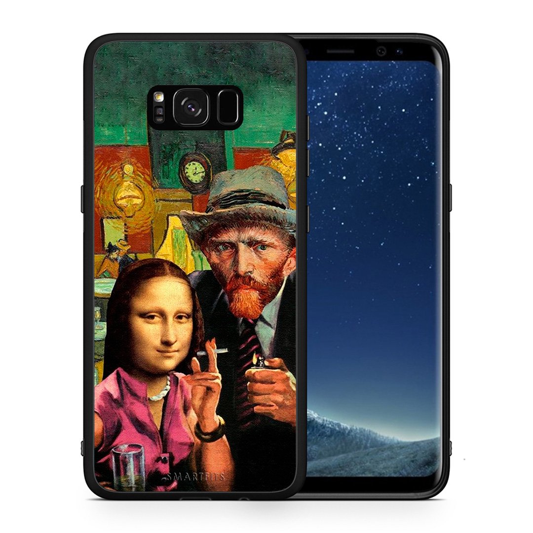 Θήκη Samsung S8 Funny Art από τη Smartfits με σχέδιο στο πίσω μέρος και μαύρο περίβλημα | Samsung S8 Funny Art case with colorful back and black bezels