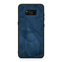 Thumbnail for 39 - Samsung S8+ Blue Abstract Geometric case, cover, bumper
