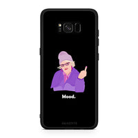 Thumbnail for Samsung S8+ Grandma Mood Black θήκη από τη Smartfits με σχέδιο στο πίσω μέρος και μαύρο περίβλημα | Smartphone case with colorful back and black bezels by Smartfits