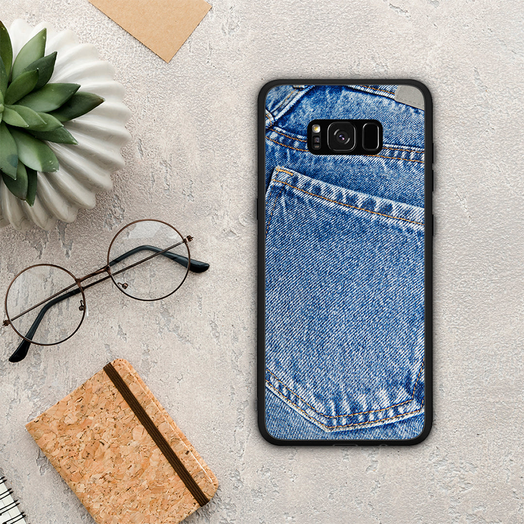 Jeans Pocket - Samsung Galaxy S8 θήκη